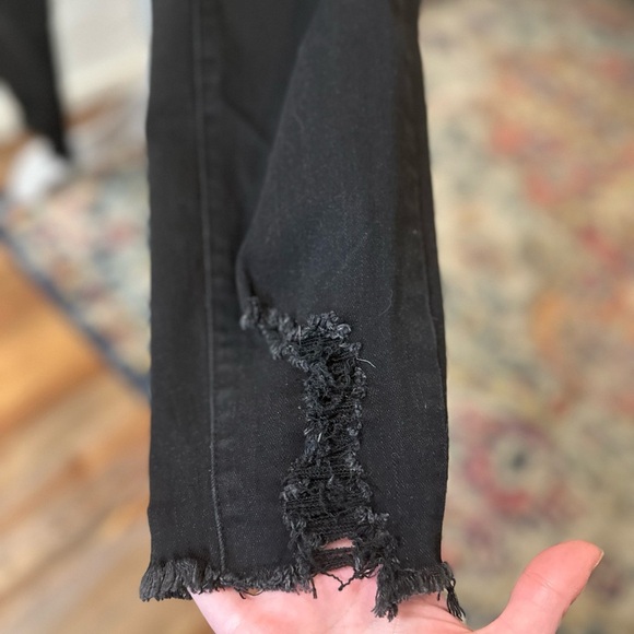 Kancan Black Distressed Skinny Jeans - Picture 4 of 16